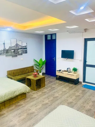 Family Room with Terrace — Sunny Hanoi Homestay